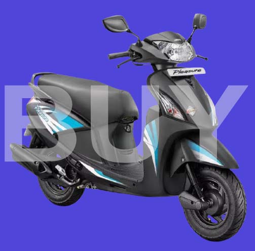 Buy Second Hand Hero Pleasure Scooty In Mumbai