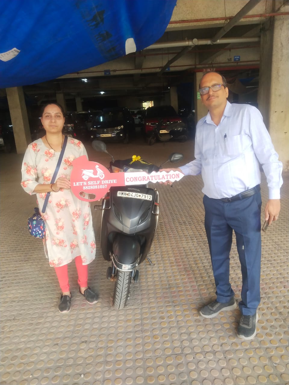 Happy Buyer 5 - Bought Yamaha Ray in Mumbai