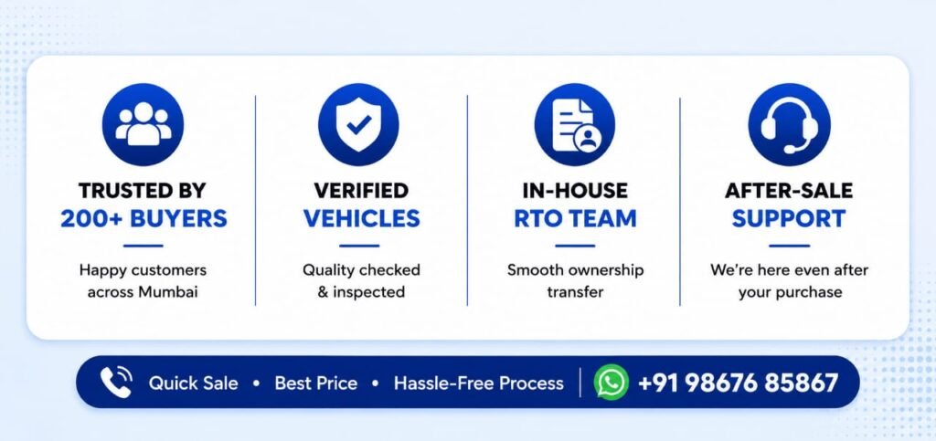 why choose letsselfdrive to buy second hand scooty in mumbai
